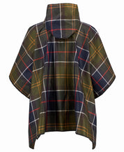 BARBOUR SHOWER PONCHO CLASSIC TARTAN