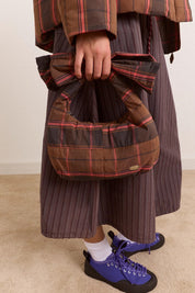 DAMSON MADDER  ROO CHECK TIE BAG MULTI