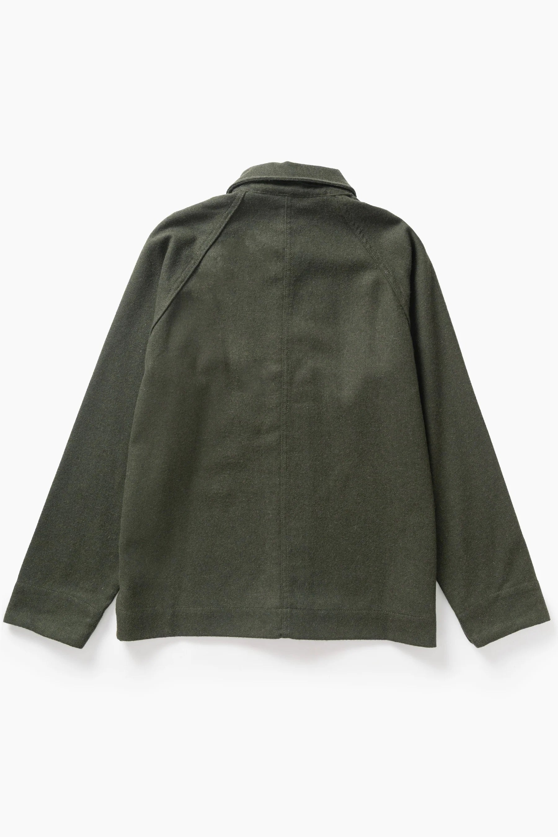 SERVICE WORKS  FLANNEL O SHIRT FOREST