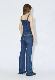 DR DENIM NIAMH TOP STREAN DARK RETRO VINTAGE