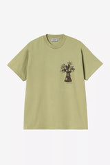 CARHARTT WIP FORMA T SHIRT GENTLE GREEN