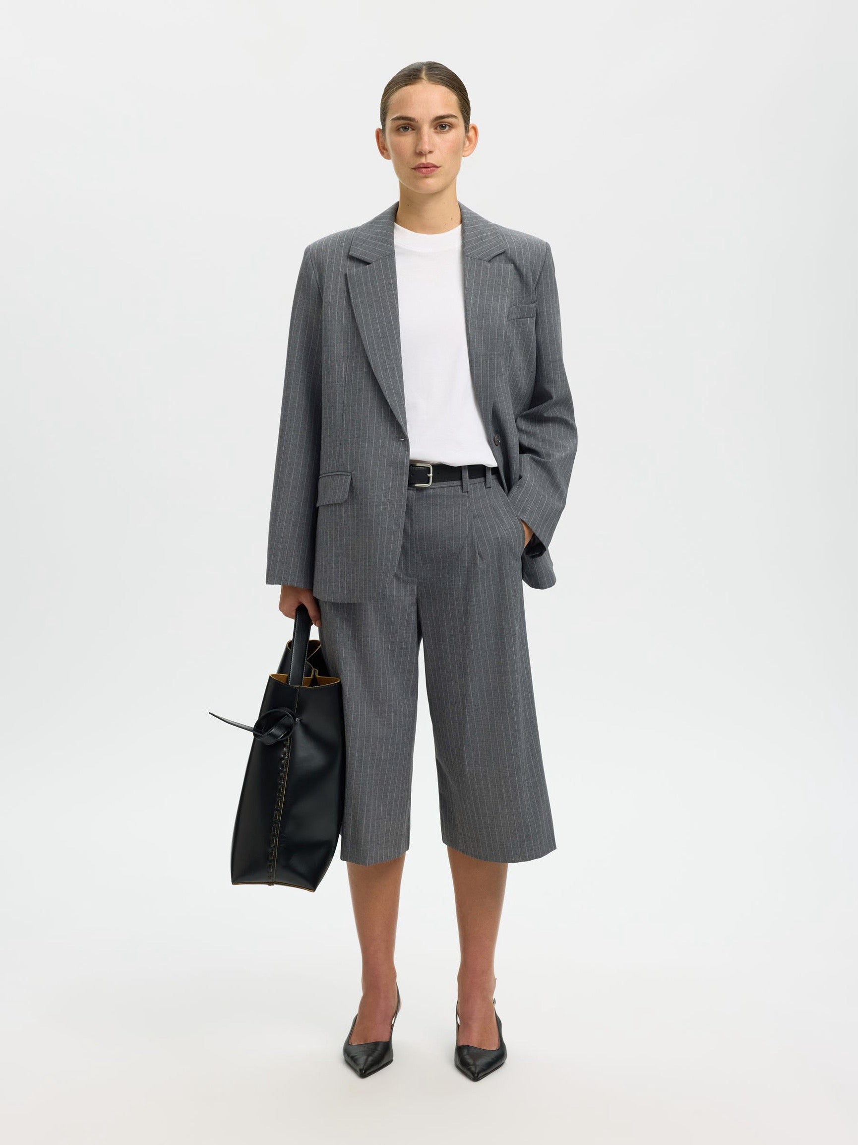 SELECTED TONIA HW COOL GREY