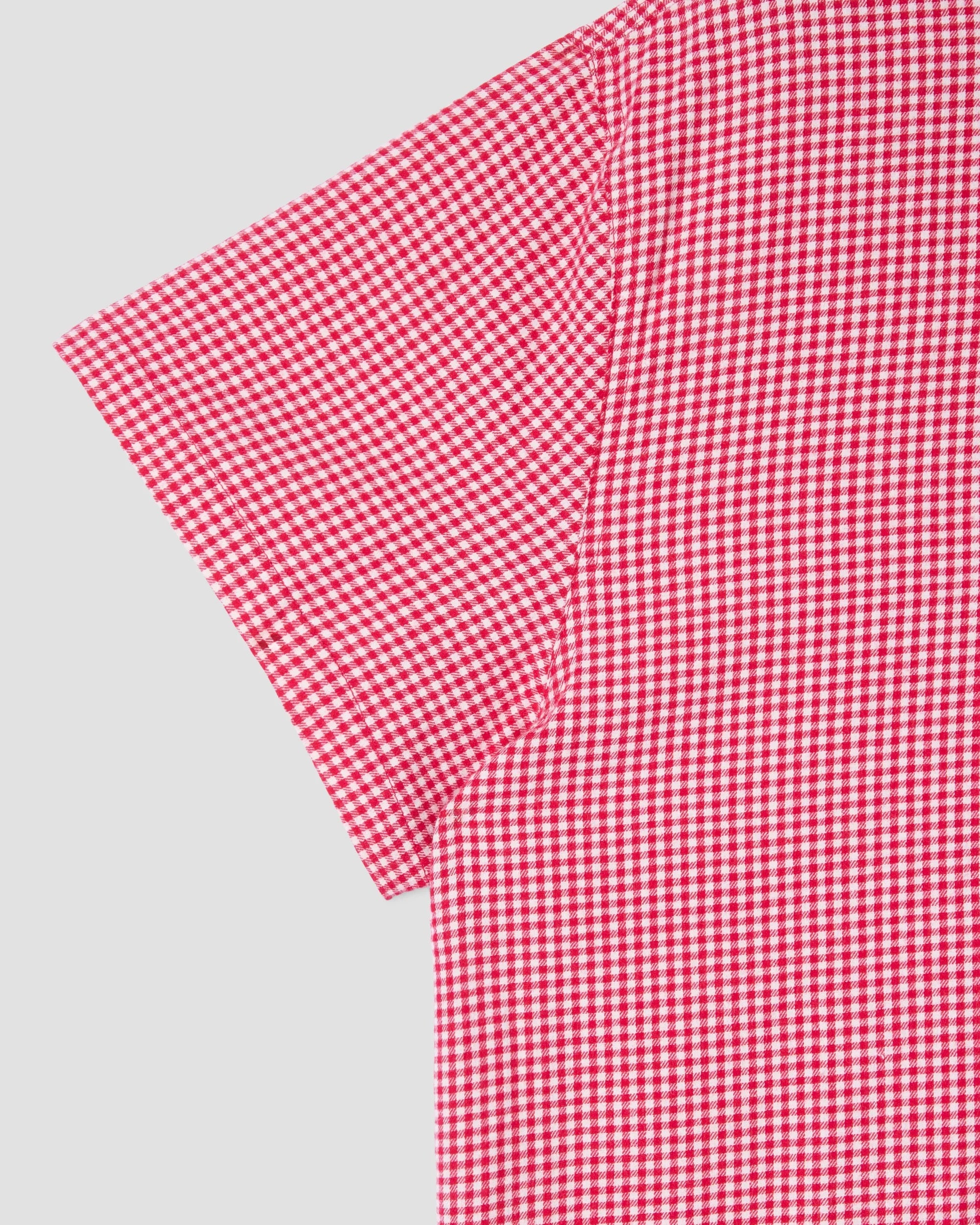 STANRAY S/S FLANNEL RED GINGHAM