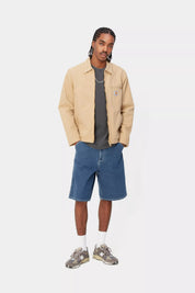 CARHARTT WIP SIMPLE SHORT BLUE STONE WASHED