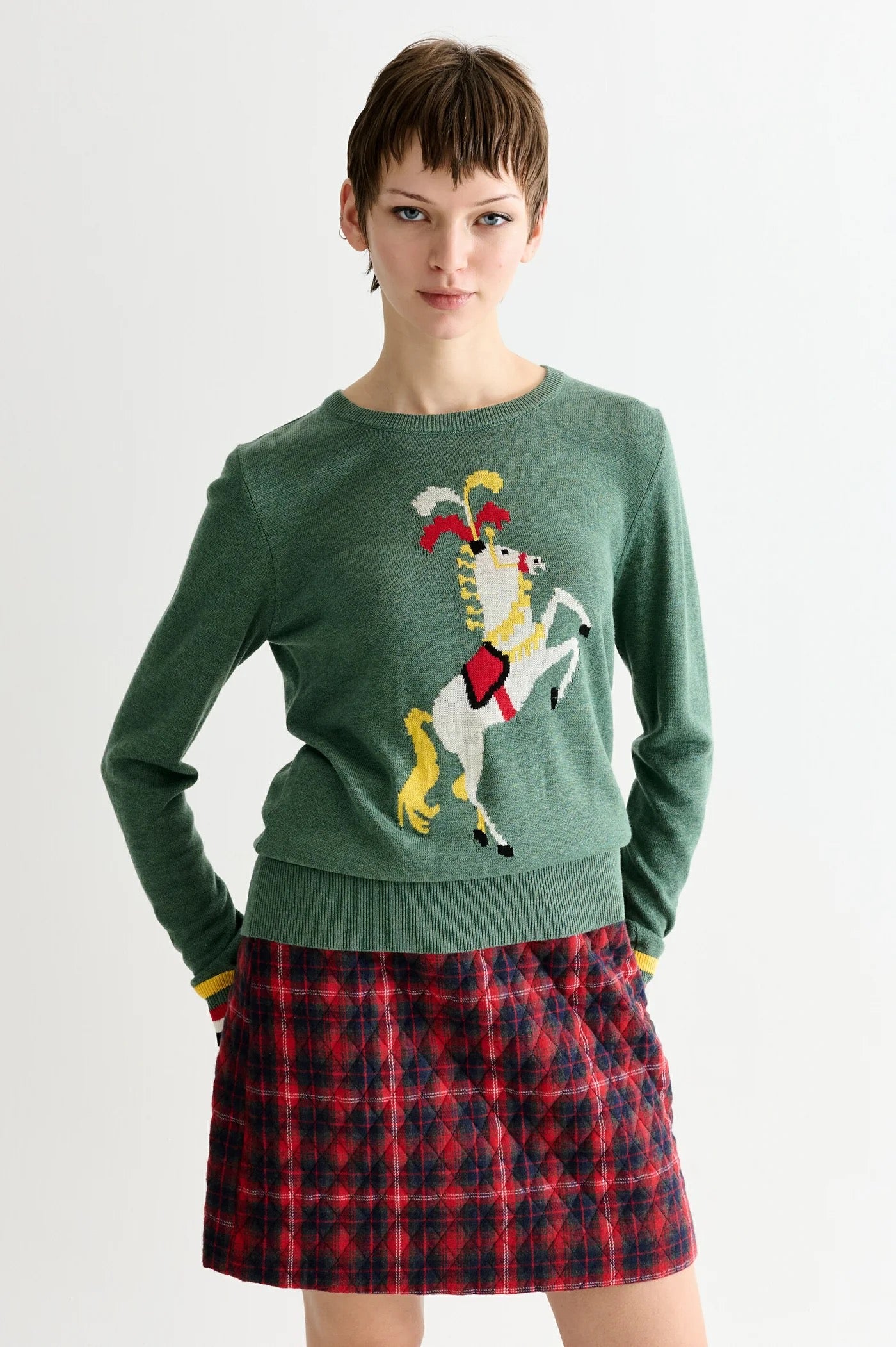 LOUCHE BLY-CIRCUS PONY Green