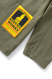 SERVICE WORKS  TWILL SERVER OLIVE
