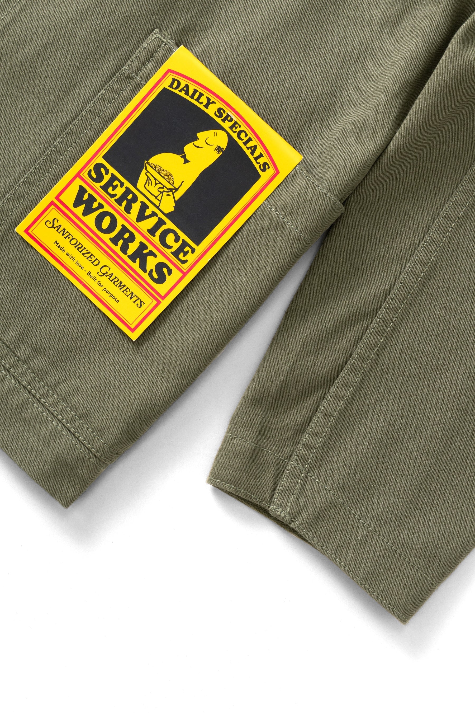 SERVICE WORKS  TWILL SERVER OLIVE