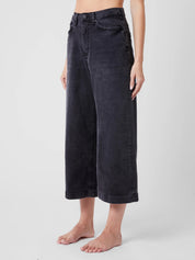 FRENCH CONNECTION STRETCH CULOTTE Black