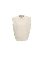 FRNCH KNIT VEST NAGIA CREME