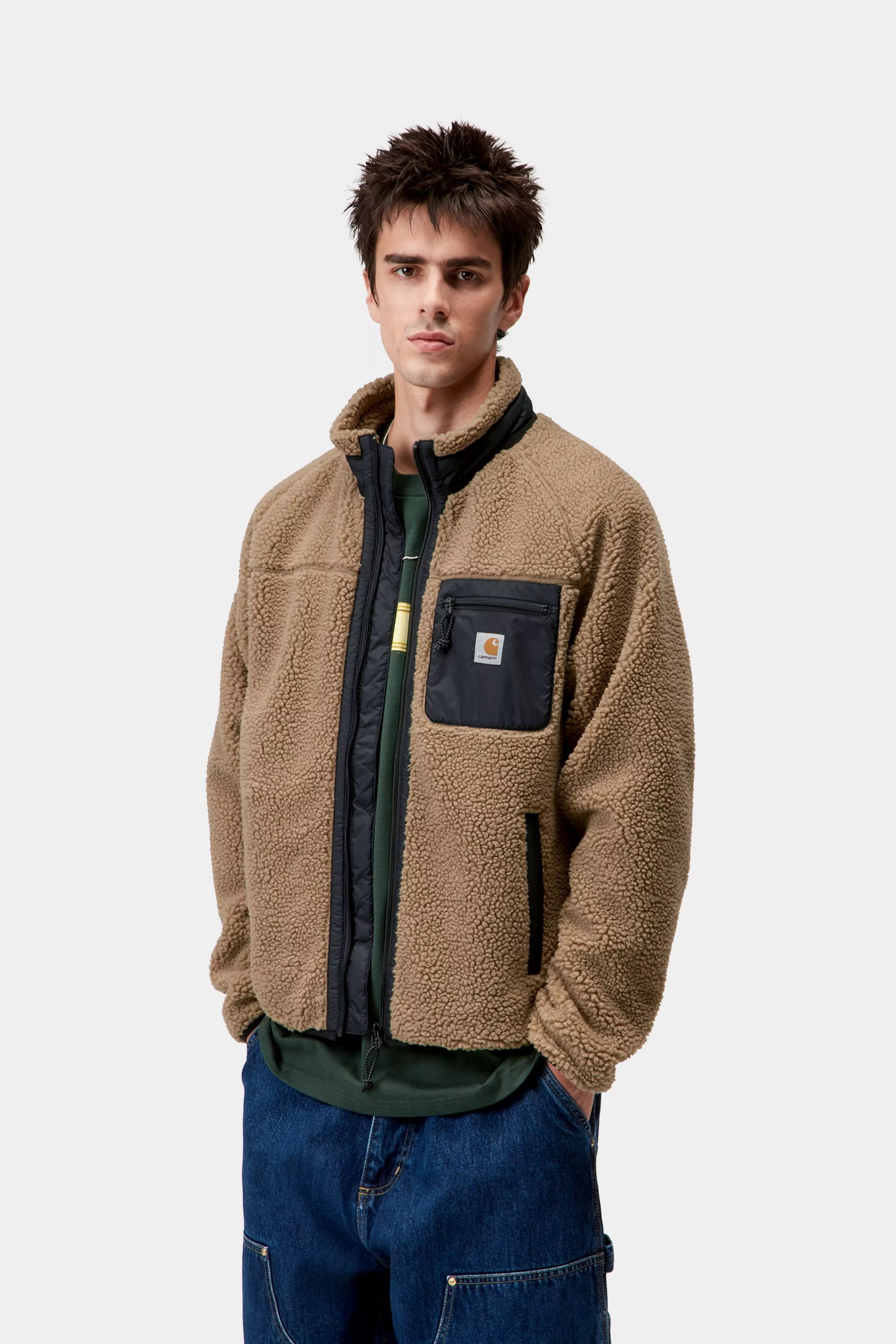 CARHARTT WIP  PRENTIS LINER LEATHER/BLACK