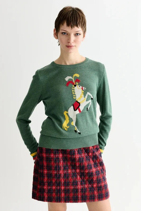 LOUCHE BLY-CIRCUS PONY Green