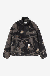CARHARTT WIP  ELLIOT LINER CAMO FEATHER TREE BLACK