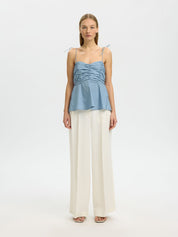 SELECTED DELIA DUSTY BLUE