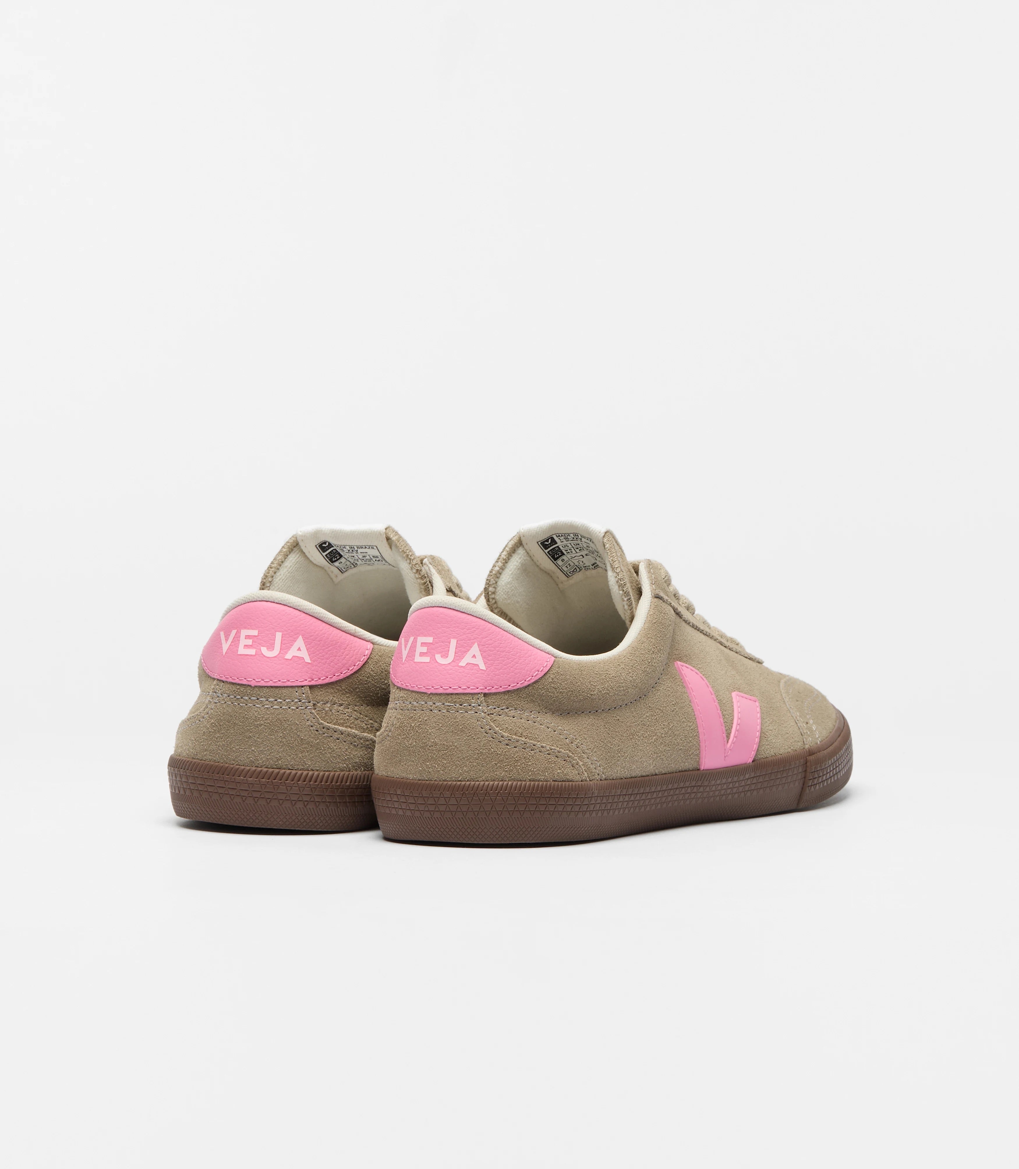 VEJA VOLLEY SUEDE TAUPE MALIBU BARK