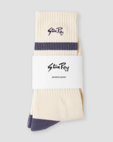 STANRAY  SPORTS SOCK NATURAL/CHARCOAL