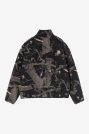 CARHARTT WIP  ELLIOT LINER CAMO FEATHER TREE BLACK