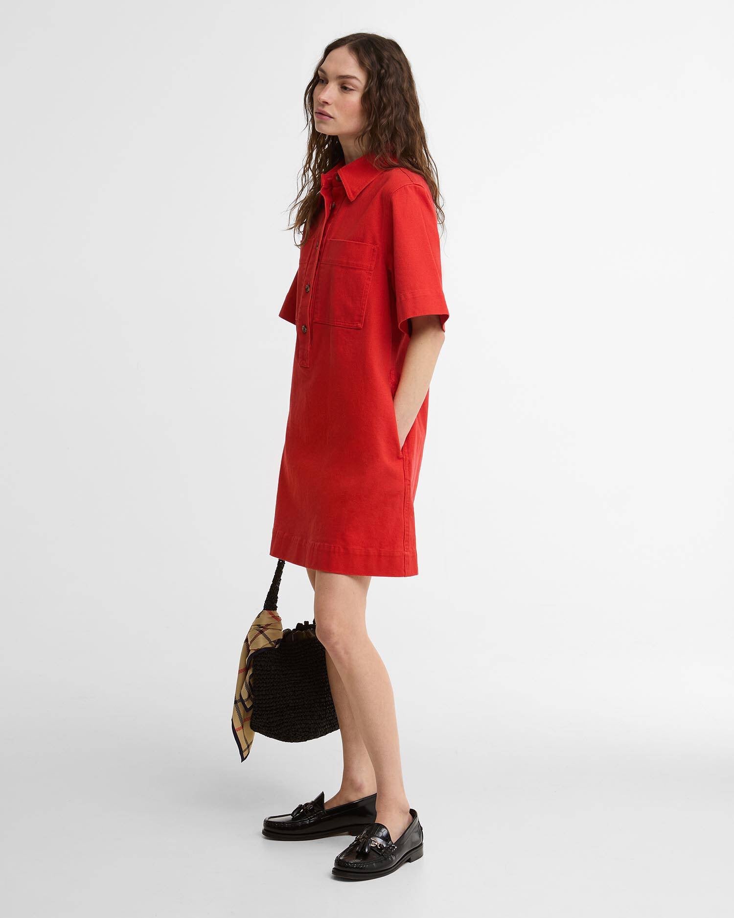 BARBOUR LAUNTON MINI VERMILLION