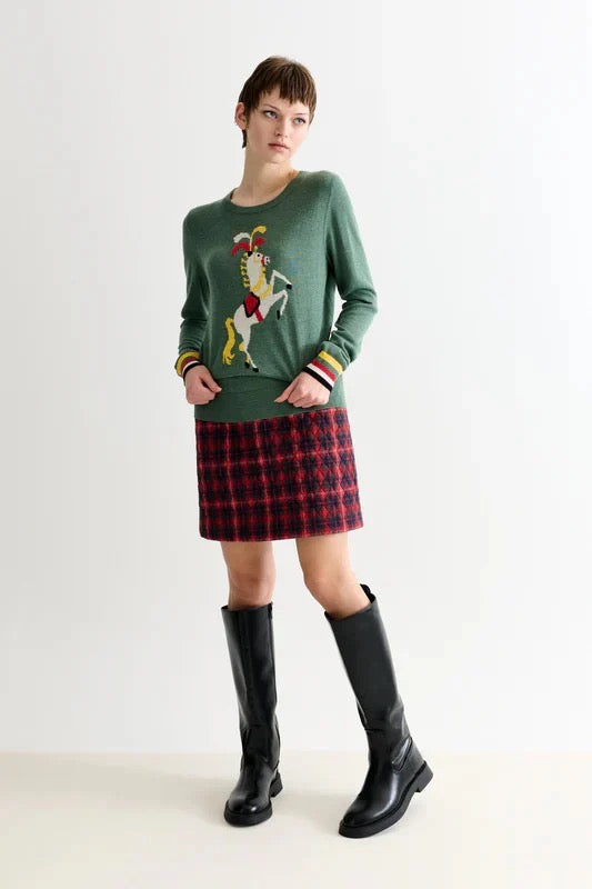 LOUCHE BLY-CIRCUS PONY Green