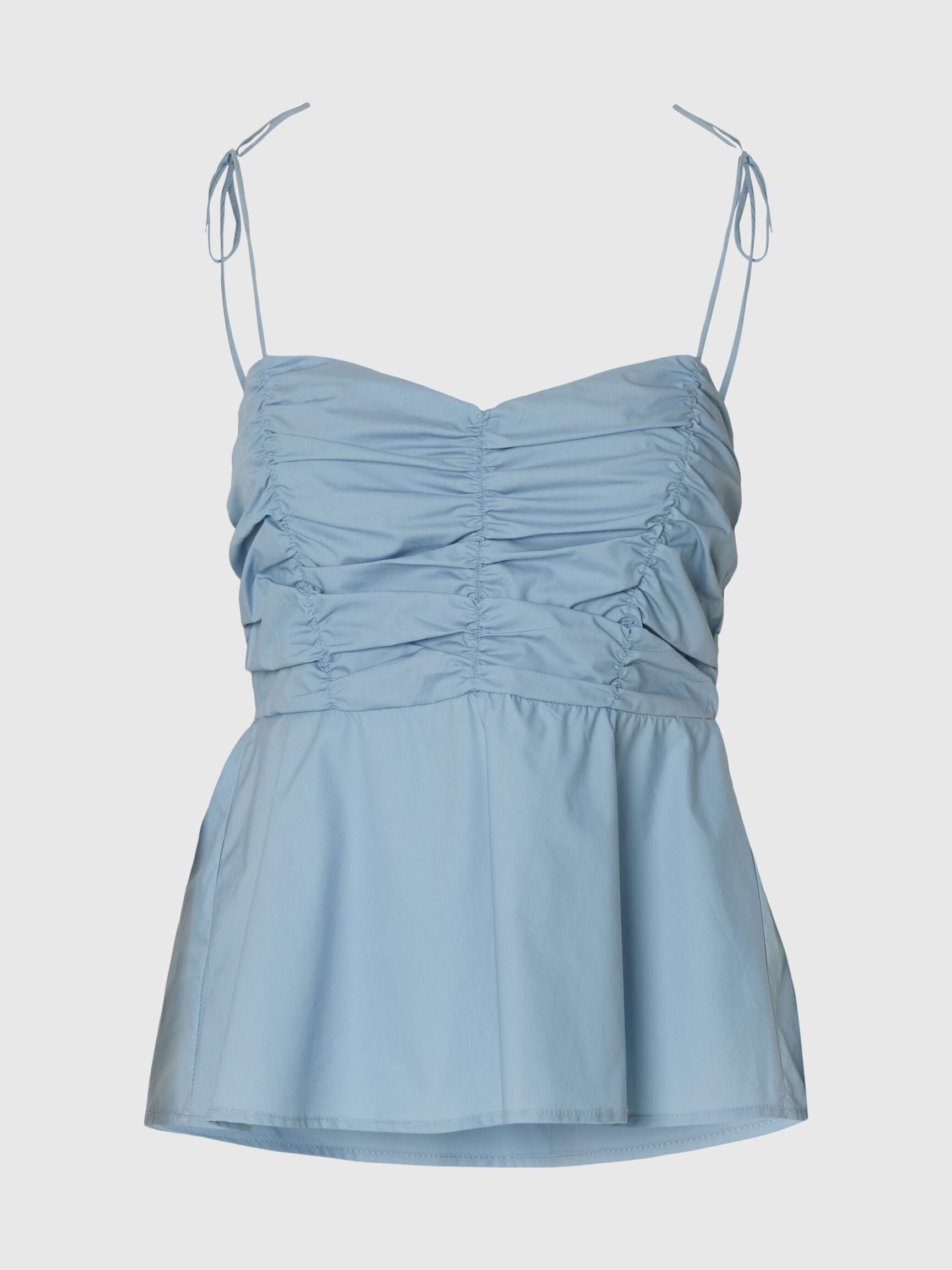 SELECTED DELIA DUSTY BLUE