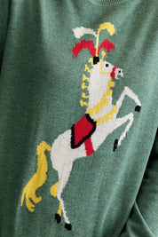 LOUCHE BLY-CIRCUS PONY Green