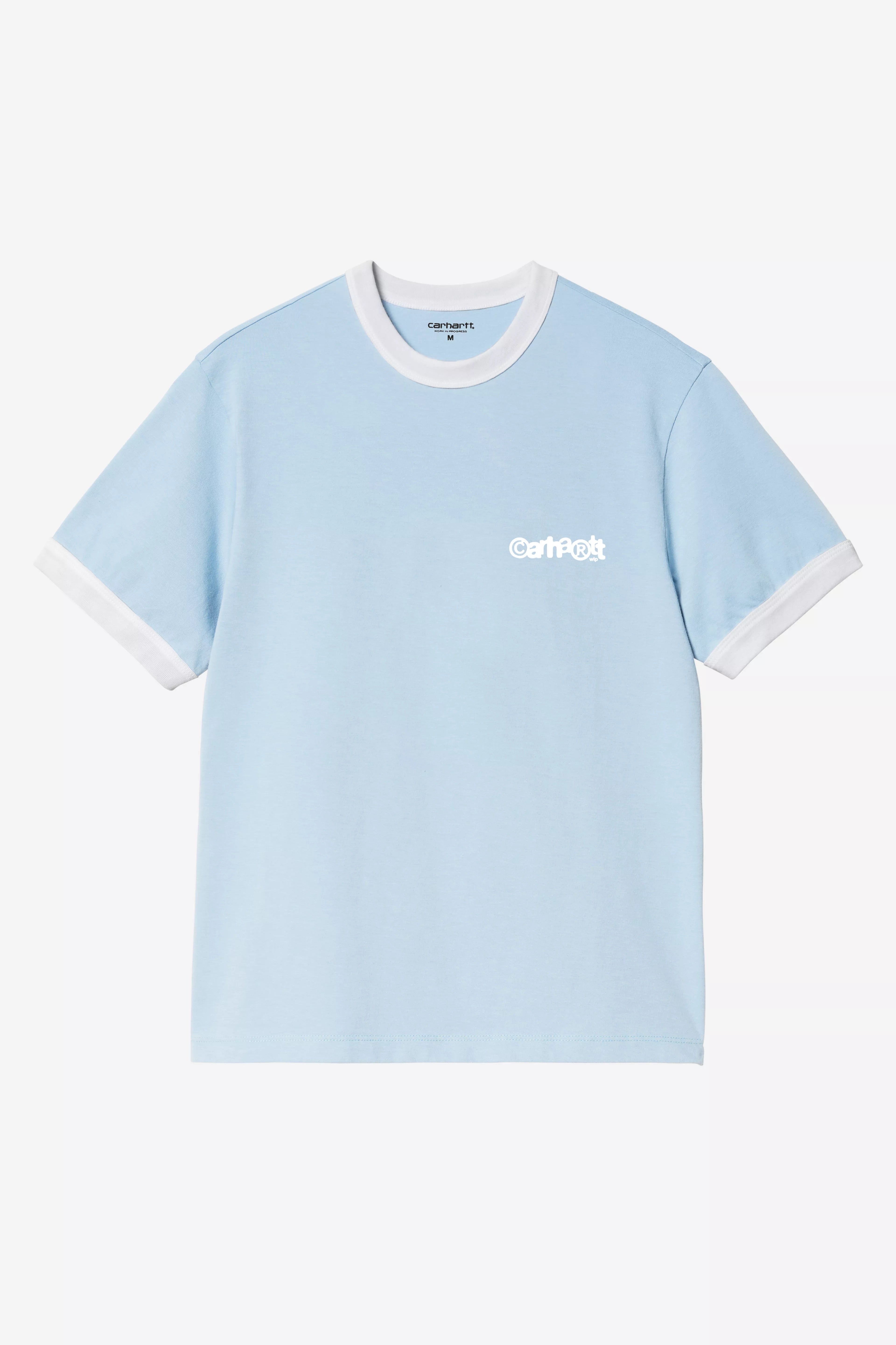 CARHARTT WIP RINGER ICARIA/WHITE T SHIRT