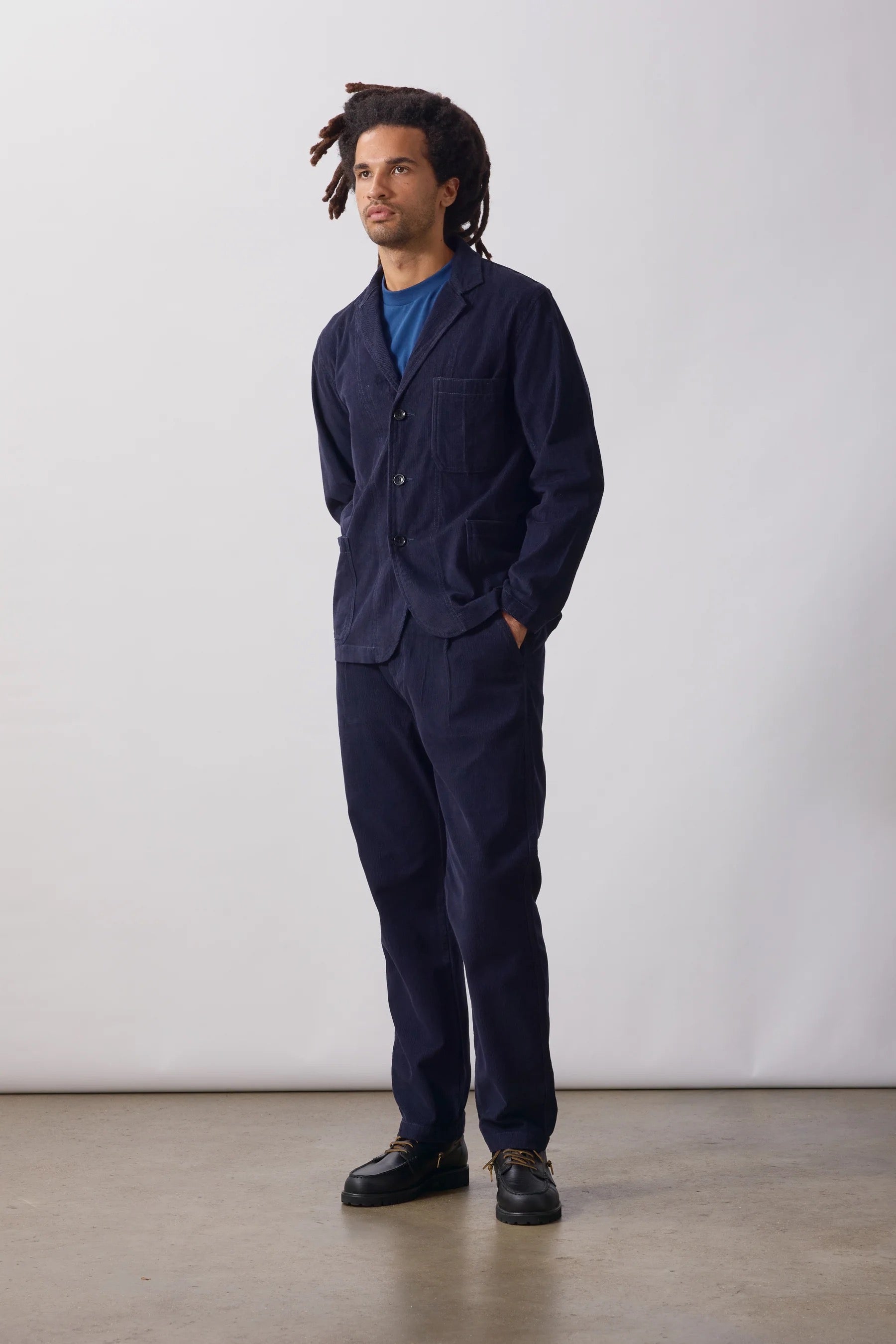 SERVICE WORKS  FINE CORD SERVER NAVY