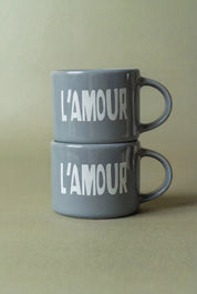 SISI MUG LAMOUR Grey