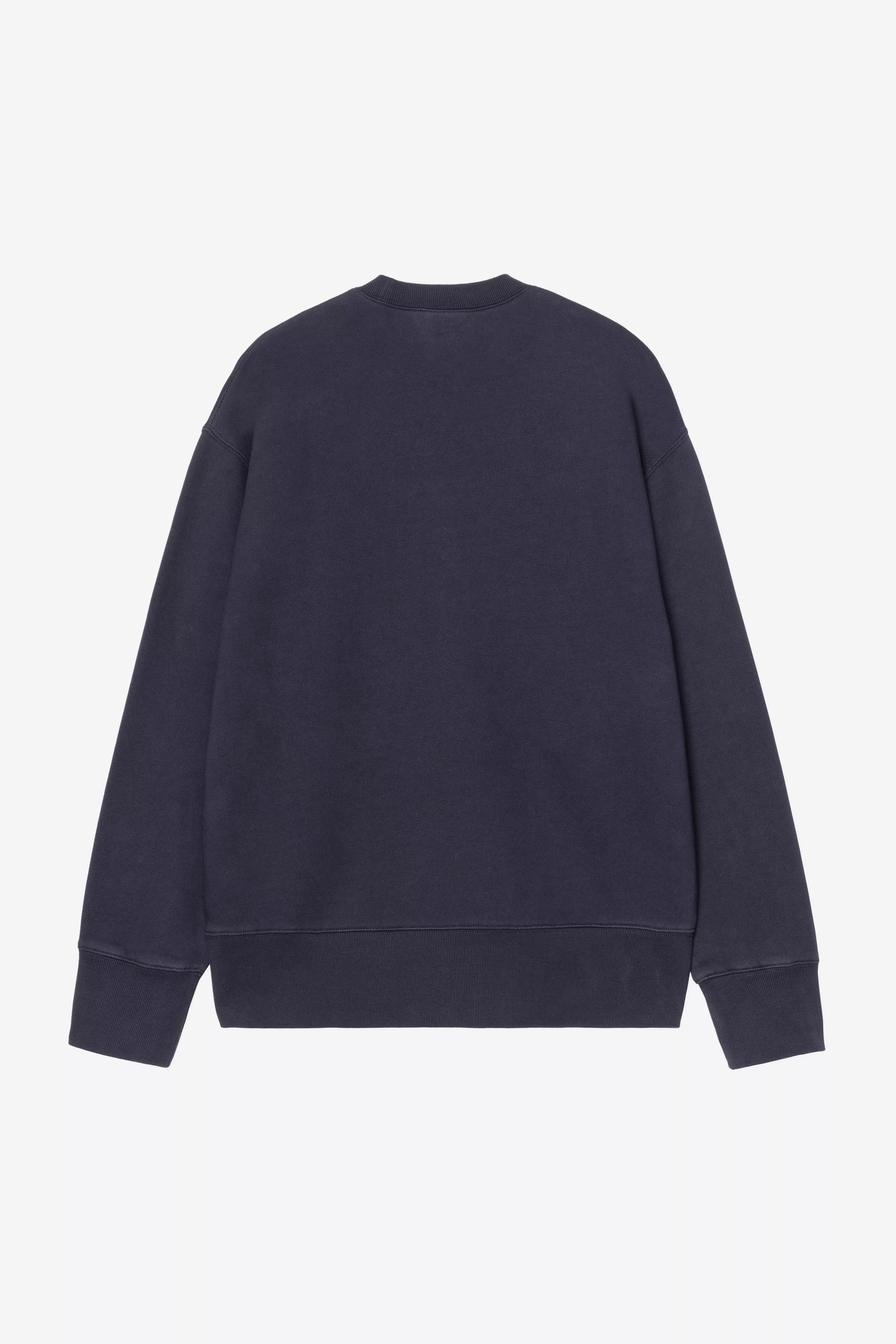 CARHARTT WIP  1989 WINNERS SWEAT DARK NAVY HEAVY STONEWASH