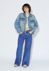 DR DENIM RHUE LOW WIDE HAZE MID RETRO