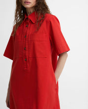 BARBOUR LAUNTON MINI VERMILLION