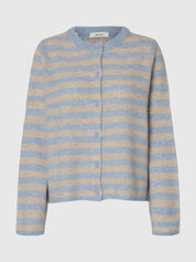 SELECTED CARDIGAN LULU BLUE/BIRCH