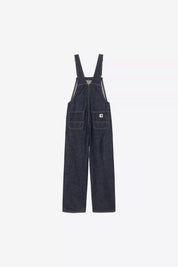 CARHARTT WIP  BIB OVERALL BLUE RINSED
