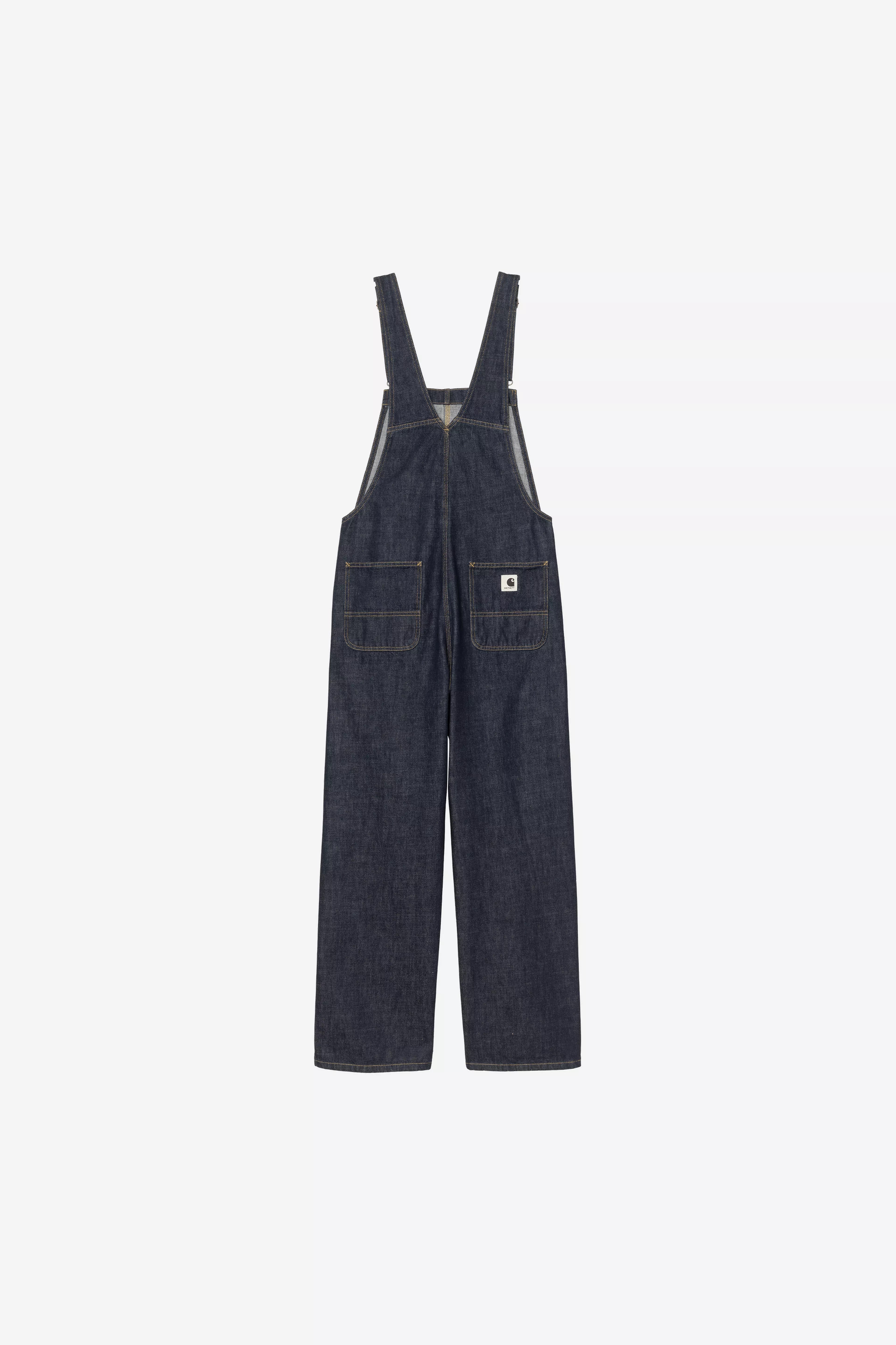 CARHARTT WIP  BIB OVERALL BLUE RINSED