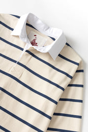 OPENSIDER CLASSIC RUGBY OFF WHITE MULTI STRIPE