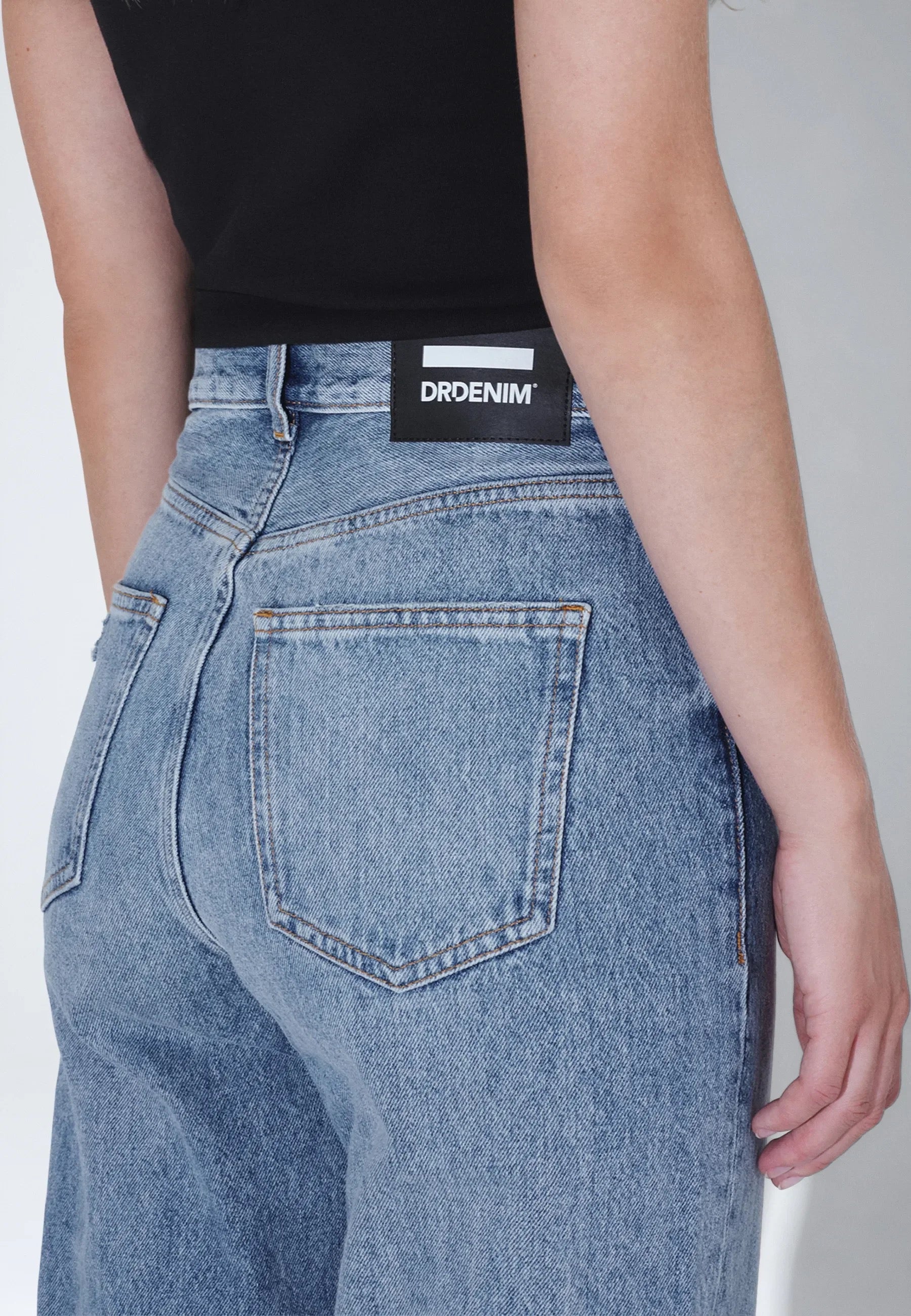 DR DENIM ECHO HW STRAIGHT BAY BLUE JAY