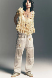 FREE PEOPLE MOXIE LOW PATCH White