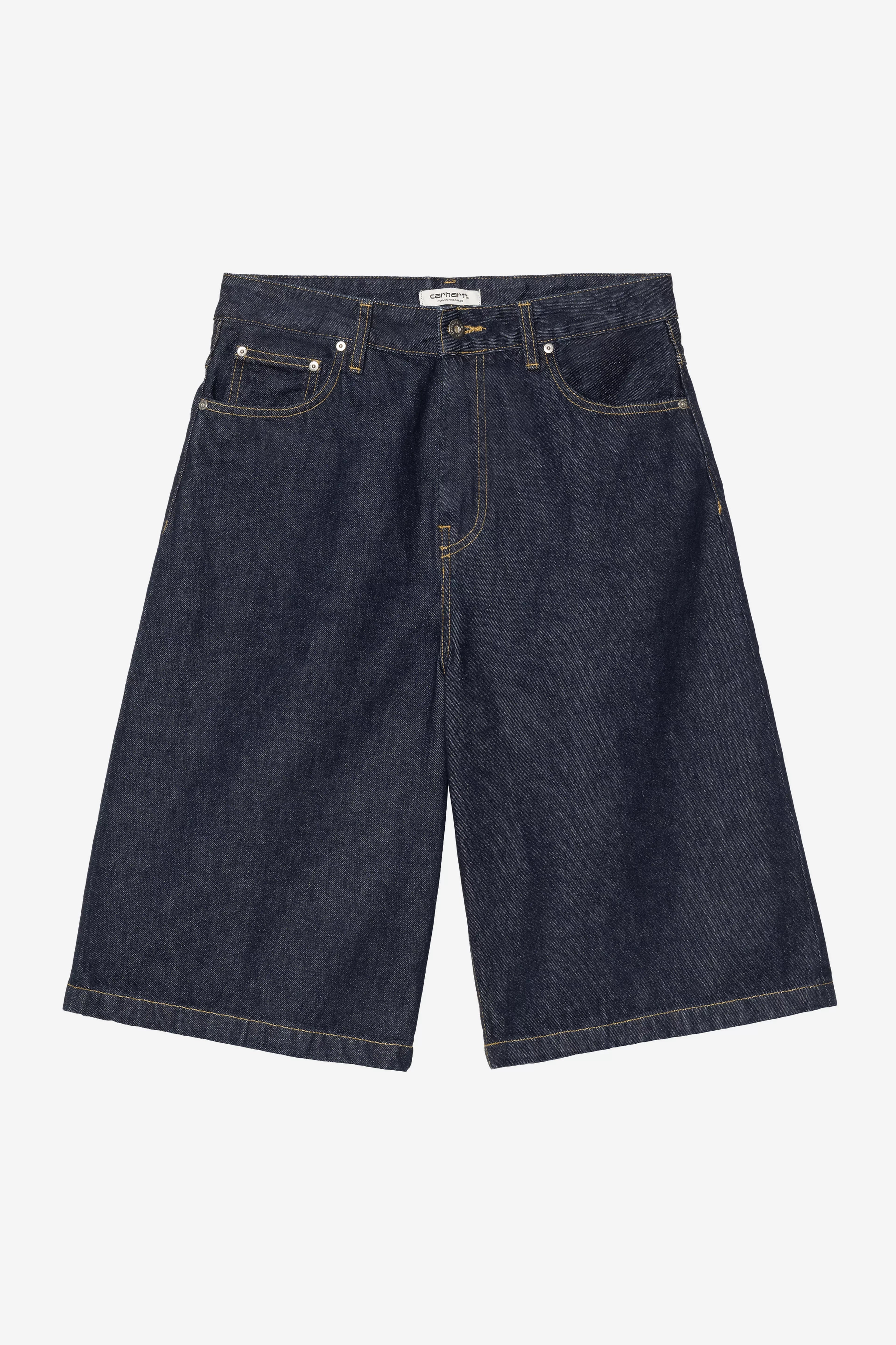 CARHARTT WIP  BELMONT SHORT BLUE RINSED