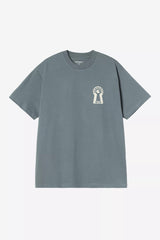 CARHARTT WIP  LOCKED TEE COSY BLUE