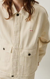 AMERICAN VINTAGE JACKET  TINEBOROW ECRU