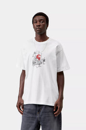 CARHARTT WIP  OLD PAINTER TEE White