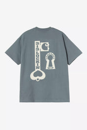 CARHARTT WIP  LOCKED TEE COSY BLUE