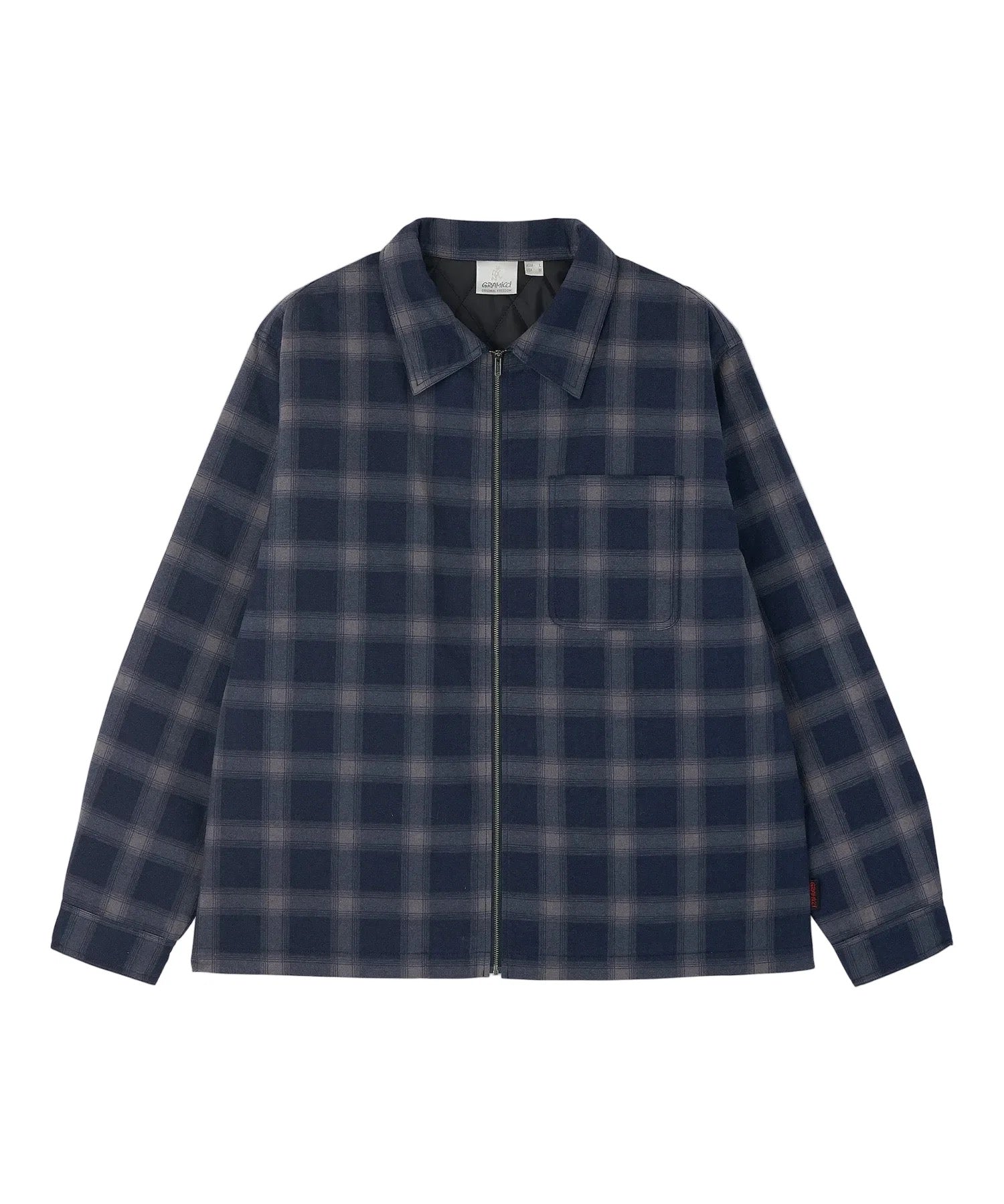 GRAMICCI INUSLATED FLANNEL NAVY SHADOW PLAID