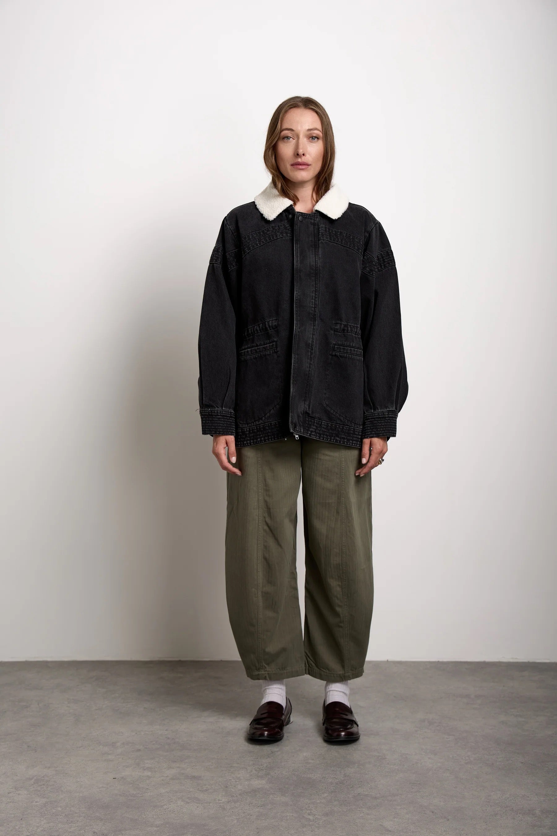 SEVENTY+MOCHI AISHA KHAKI JEANS