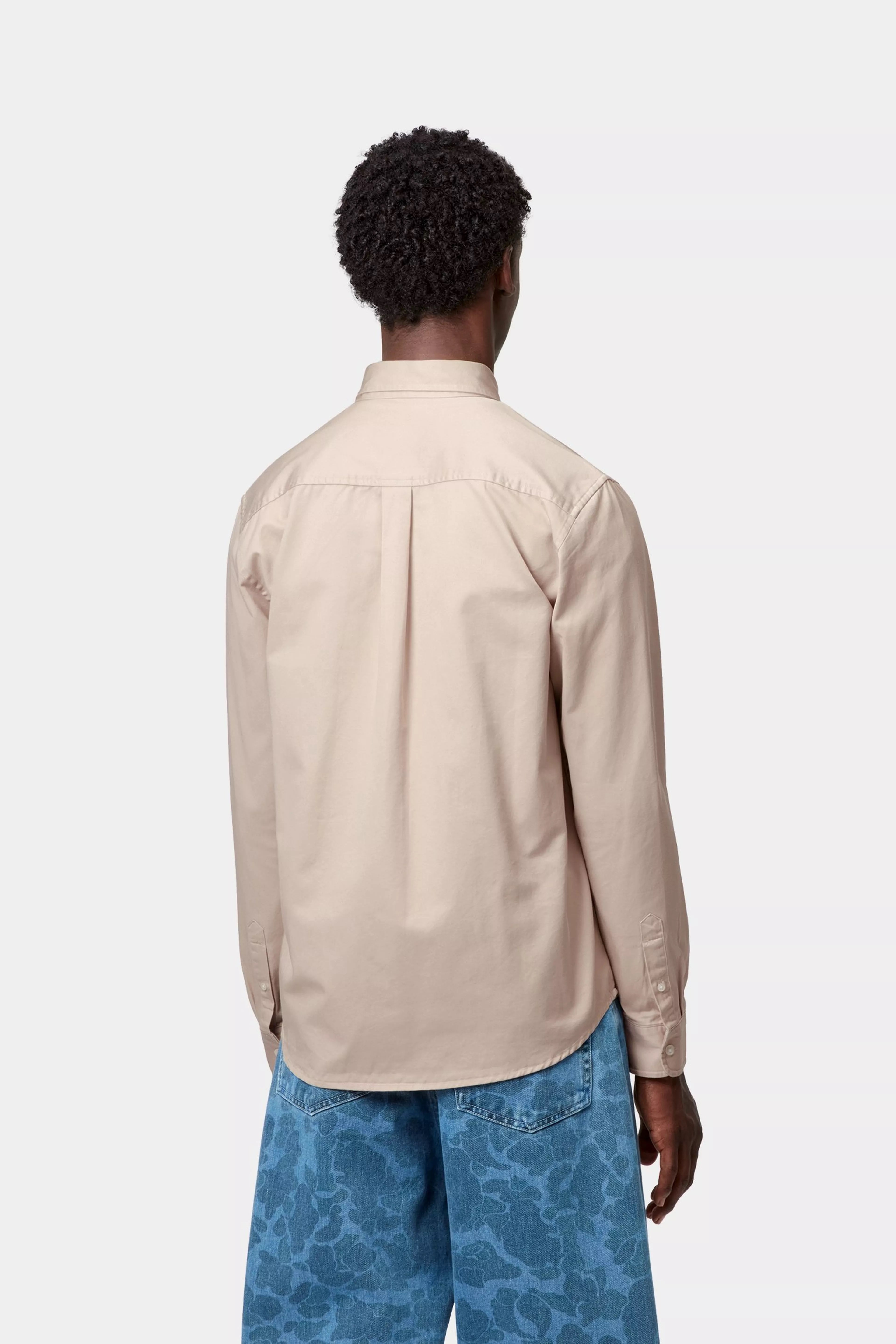 CARHARTT WIP MADISON SHIRT FLEUR DE SEL