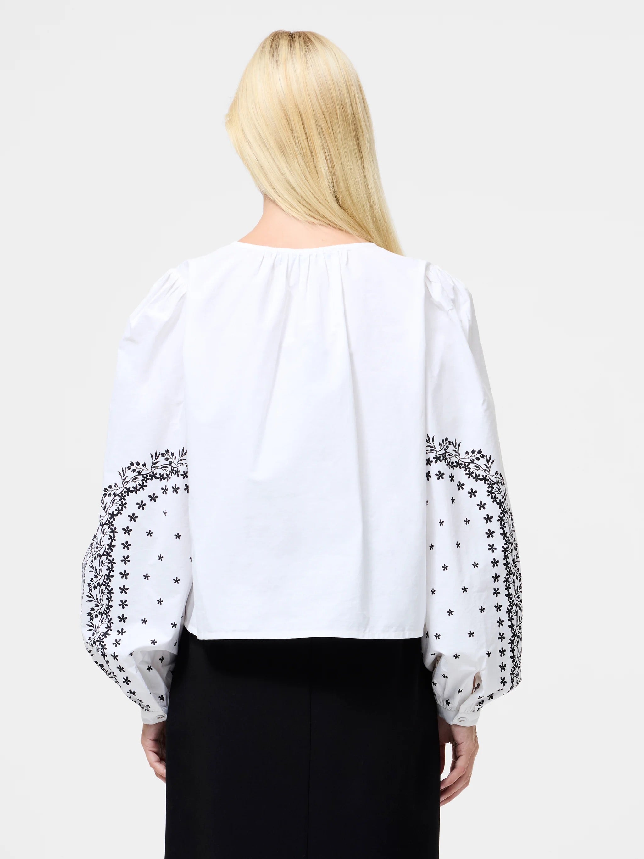 FRENCH CONNECTION  CAMBRIA TIE WHITE/BLACK