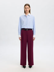 SELECTED FILINA RELAXED BLUE STRIPE SHIRT
