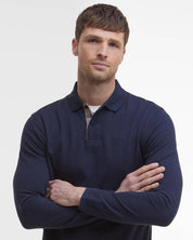 BARBOUR POLO LS NAVY