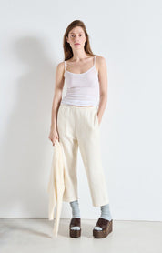 AMERICAN VINTAGE  BOBY JOG ECRU PANT