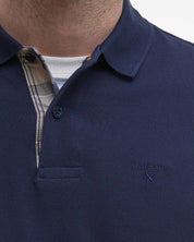 BARBOUR POLO LS NAVY