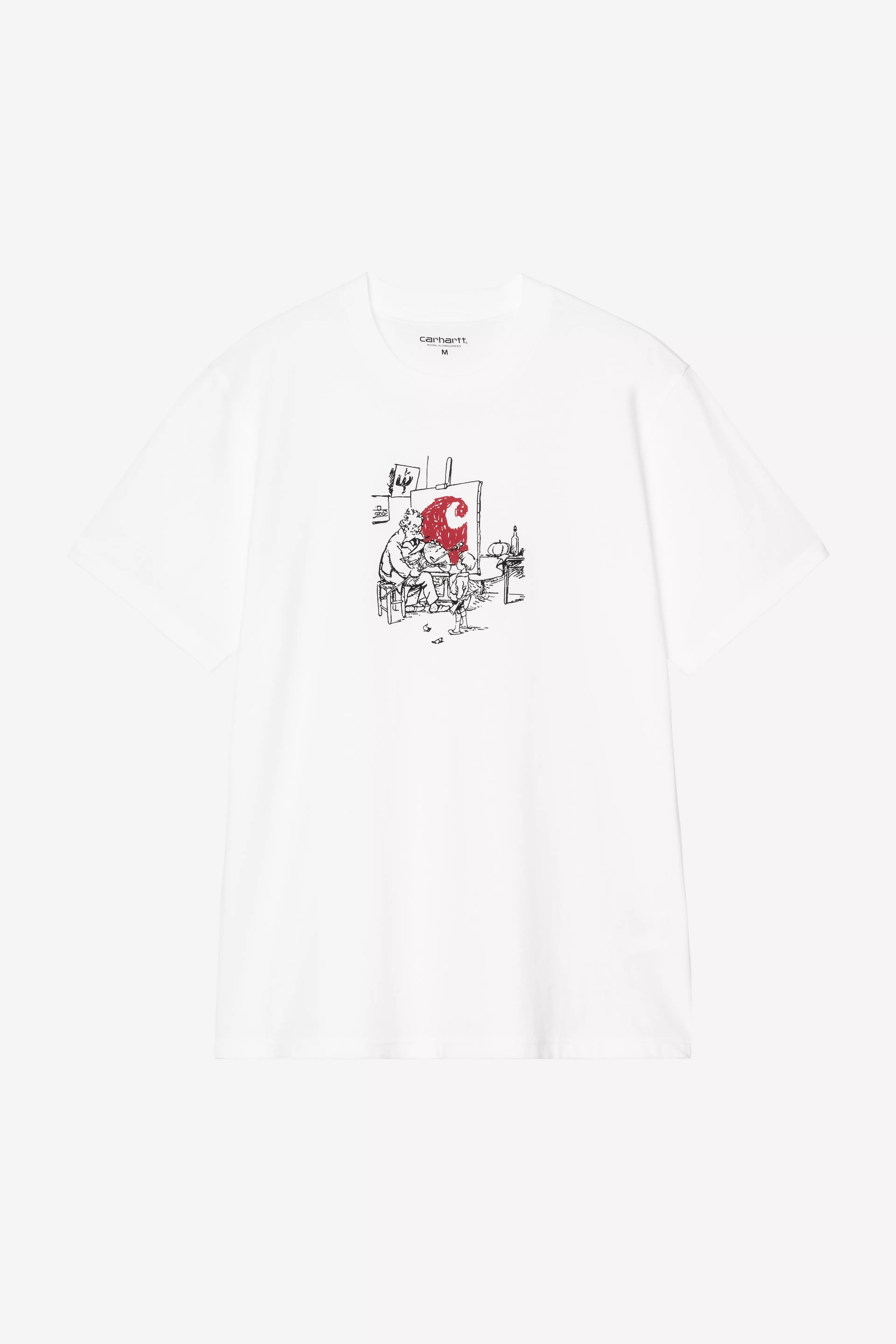 CARHARTT WIP  OLD PAINTER TEE White